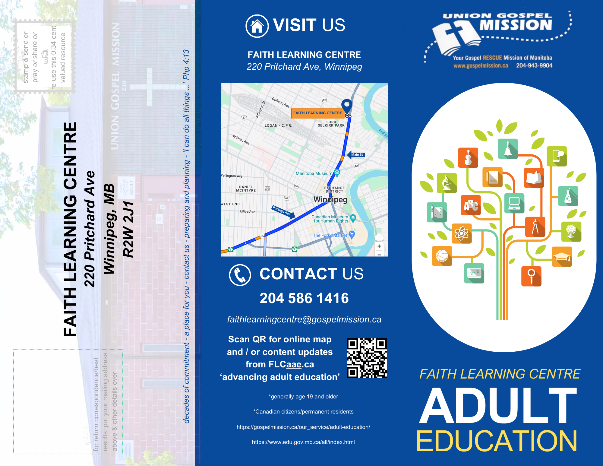 brochure cover - for more description listen to audio file overview for this home page